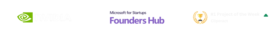 Recognized by NVIDIA, Microsoft for Startups Founders Hub